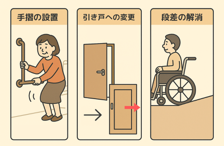 生活性の向上やバリアフリー化を考えたリフォーム
