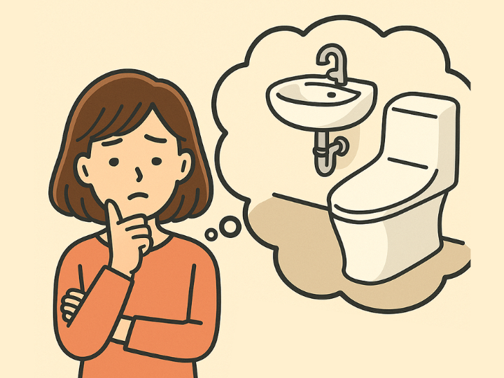 手洗い器の設置が別途必要になる場合も