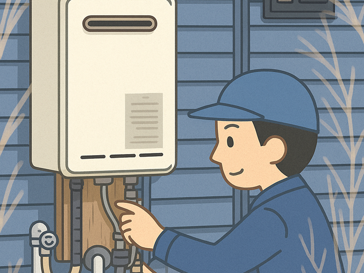 給湯器のメンテナンスもお任せください!