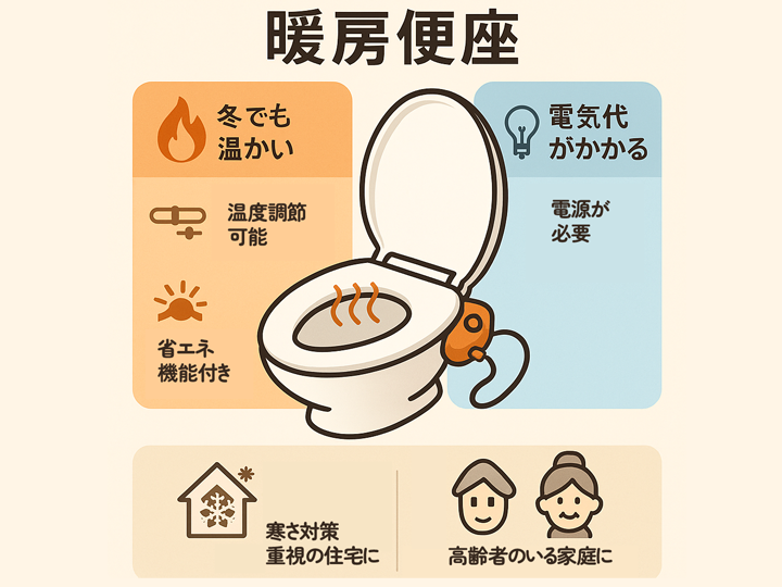 暖房便座