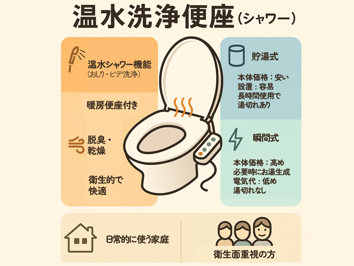 温水洗浄便座