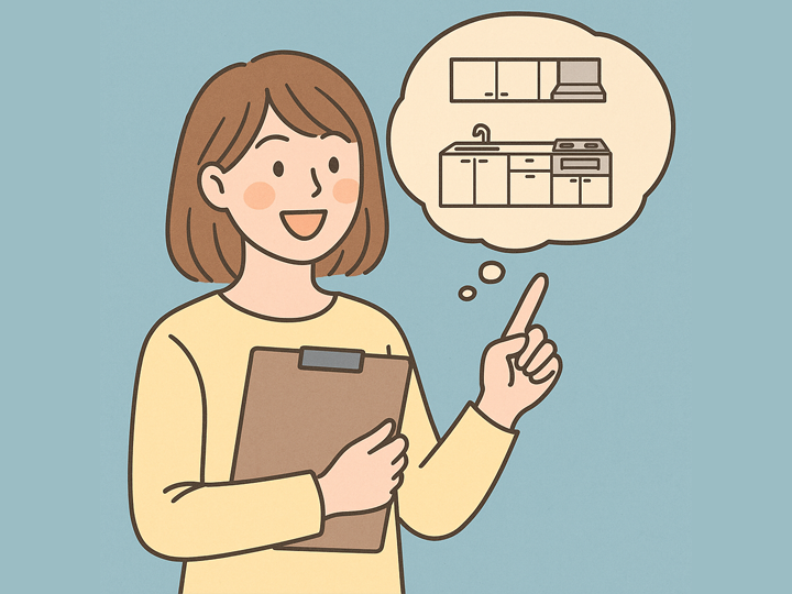 マンションのキッチンリフォームもミズマワリフォームにお任せください！