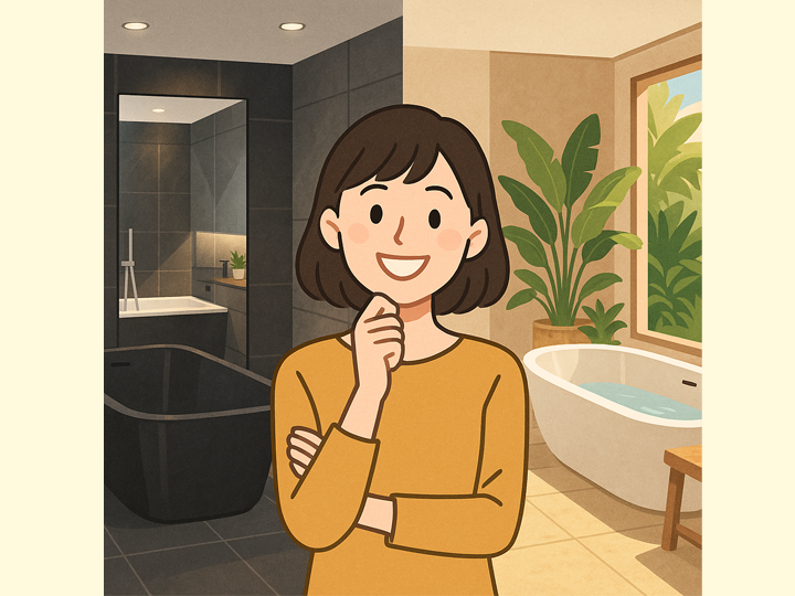 お洒落なお風呂を作るための第一歩はデザインテーマの決定から！