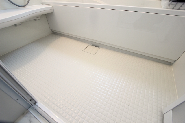 お風呂場の床材