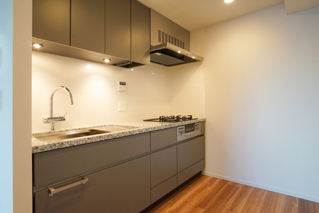 壁付けキッチン