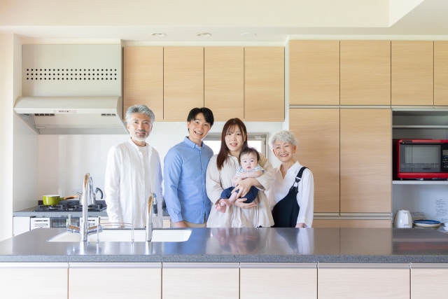 キッチンは暮らしの中心！