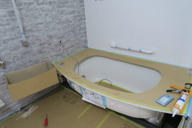 ユニットバスは工期が短く費用も抑えやすい！