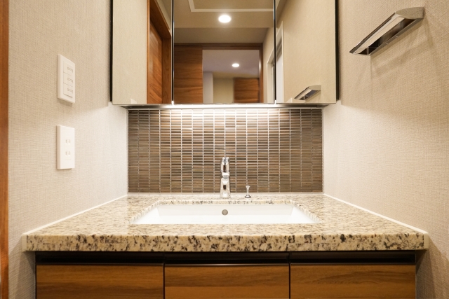 おしゃれな洗面所のイメージ