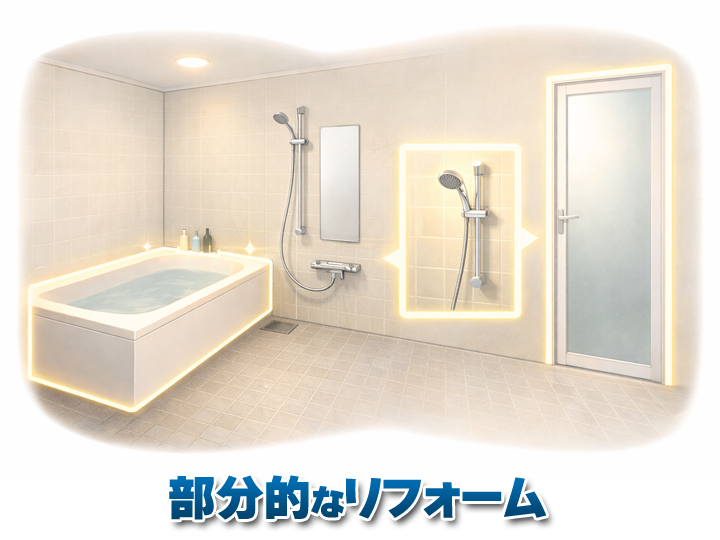 部分的なリフォーム
