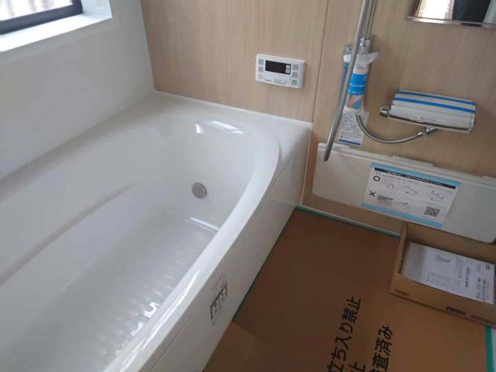 浴室リフォームの様子