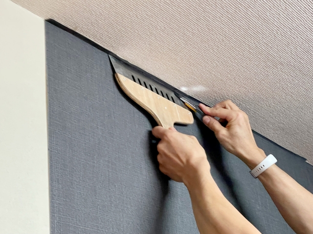 内装工事の様子