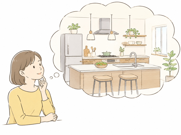 理想のキッチンをカタチにするために！ミズマワリフォームへお任せください！