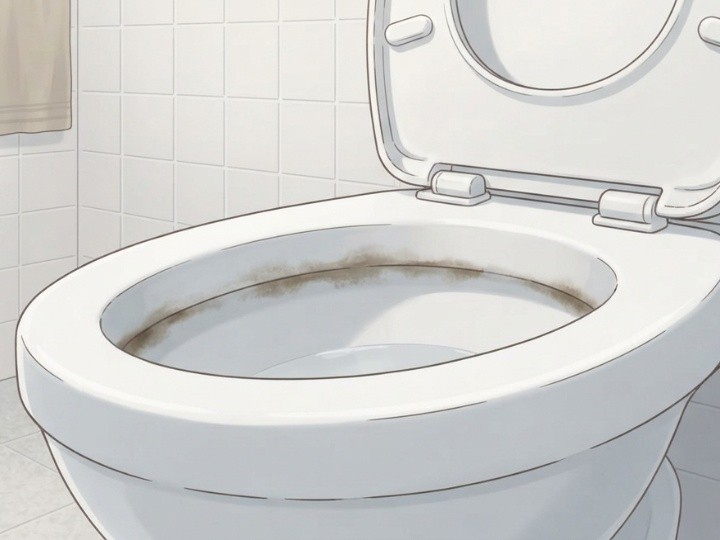 掃除しにくいフチの裏側