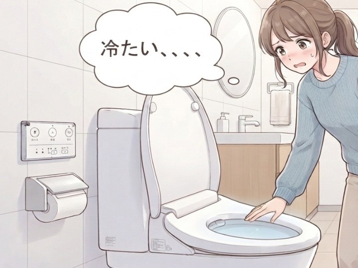 お湯が出ないや便座が温まらない