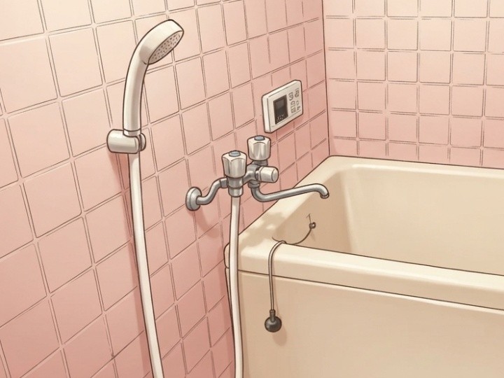 古い水栓で交換部品が入手できない