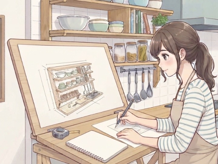 調理動線を考えたレイアウトの描き方