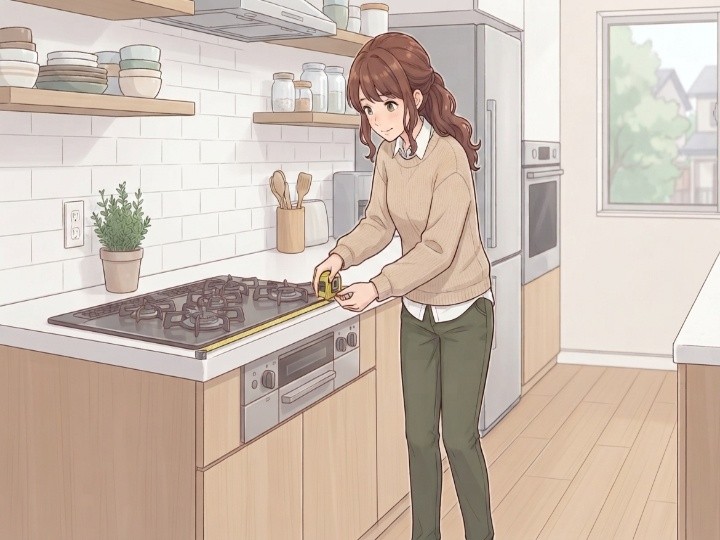 調理のしやすさにつながる作業台の広さ