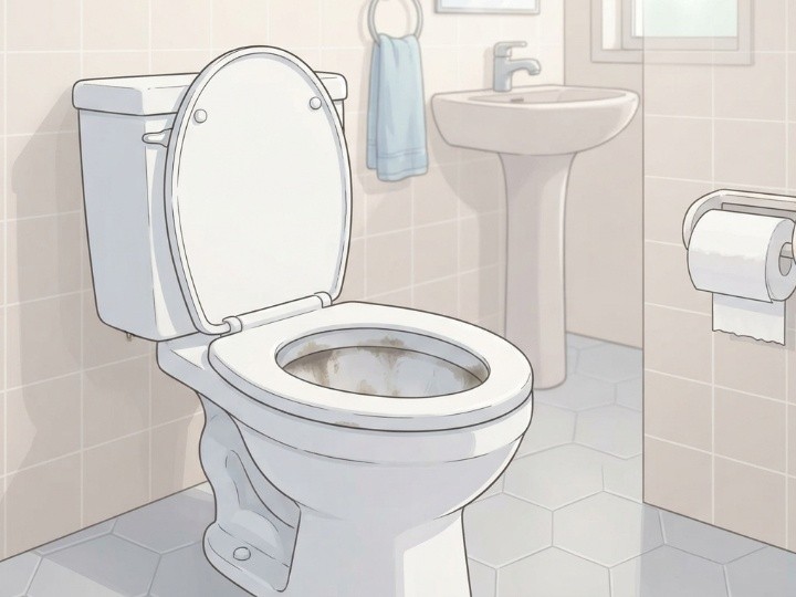 トイレの黒ずみが発生する主な原因