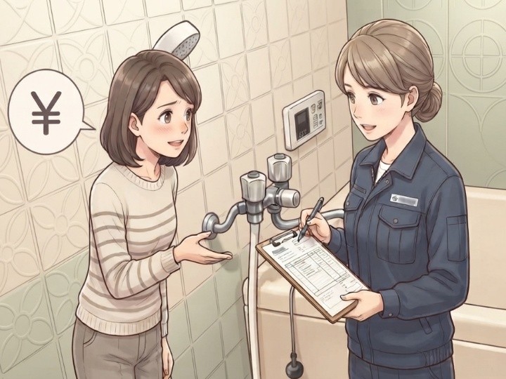 水栓交換にかかる費用の目安