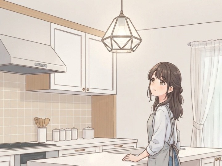 まずは手頃な照明で使い勝手を試す