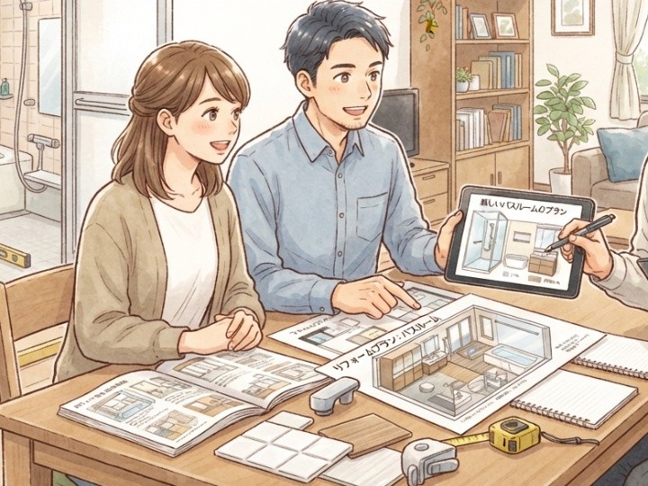 リフォームにかかる具体的な費用と工事の期間