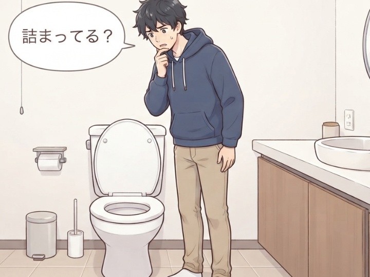 トイレの詰まりを感じたら確認したい予兆