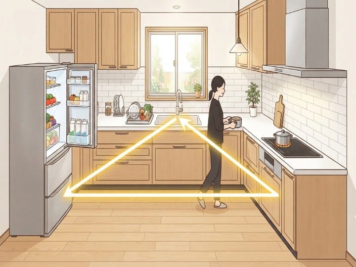 ワークトライアングルを意識する