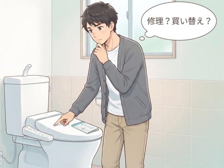 修理と買い替えはどちらがお得？判断するための基準