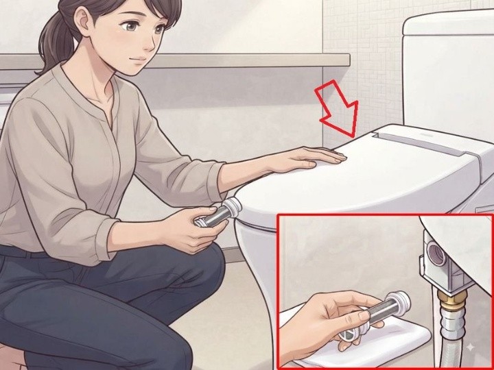 給水フィルターを定期的に確認する