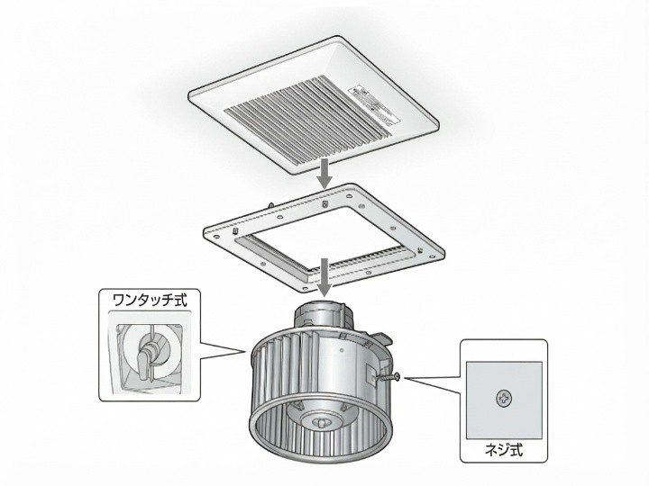一般的なシロッコファン