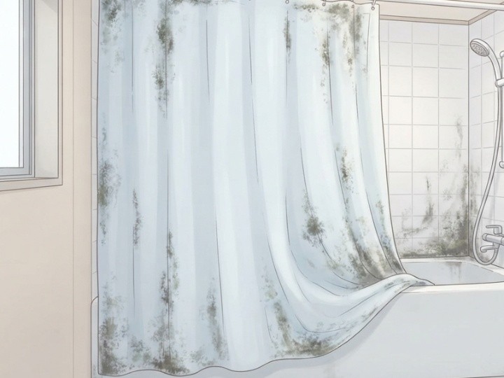 換気扇やシャワーカーテンに発生するカビ