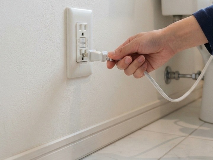 電源を入れ直して本体をリセットする