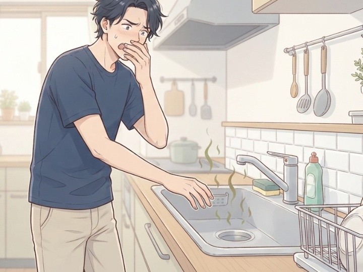 排水口から嫌な臭いがするときに見ておきたいポイント