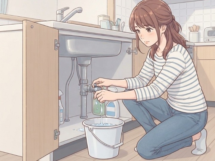 水漏れが起きたら止水栓や元栓を閉める