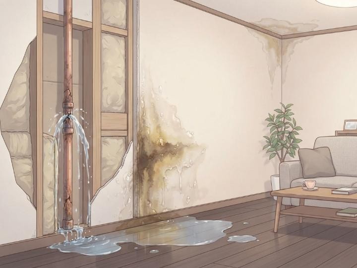 マンションの配管劣化による水漏れに備える