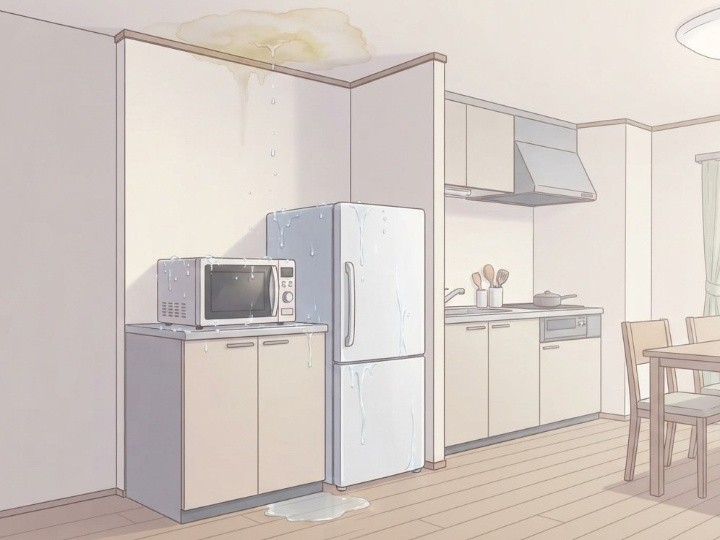 水濡れした家財の損害を請求できるケース