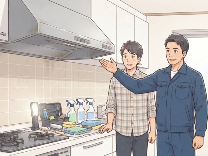 自分で落とせない汚れはプロに依頼する