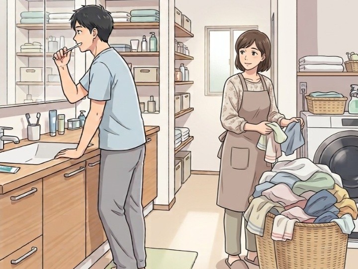 家族が同時に使う時間帯を想定する